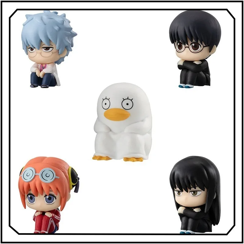 

GINTAMA Gashapon Sakata Ginpa Kagura Cartoon Character Fashion Exquisite Creativity Desktop Ornament Japanese Genuine Version