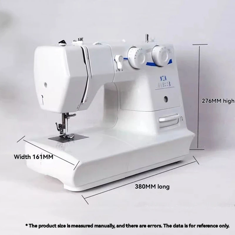 High Performance Sewing 8 Built-in Stitches Metal Frame Dual Thread Multifunctional 60W Household Novice Overlock