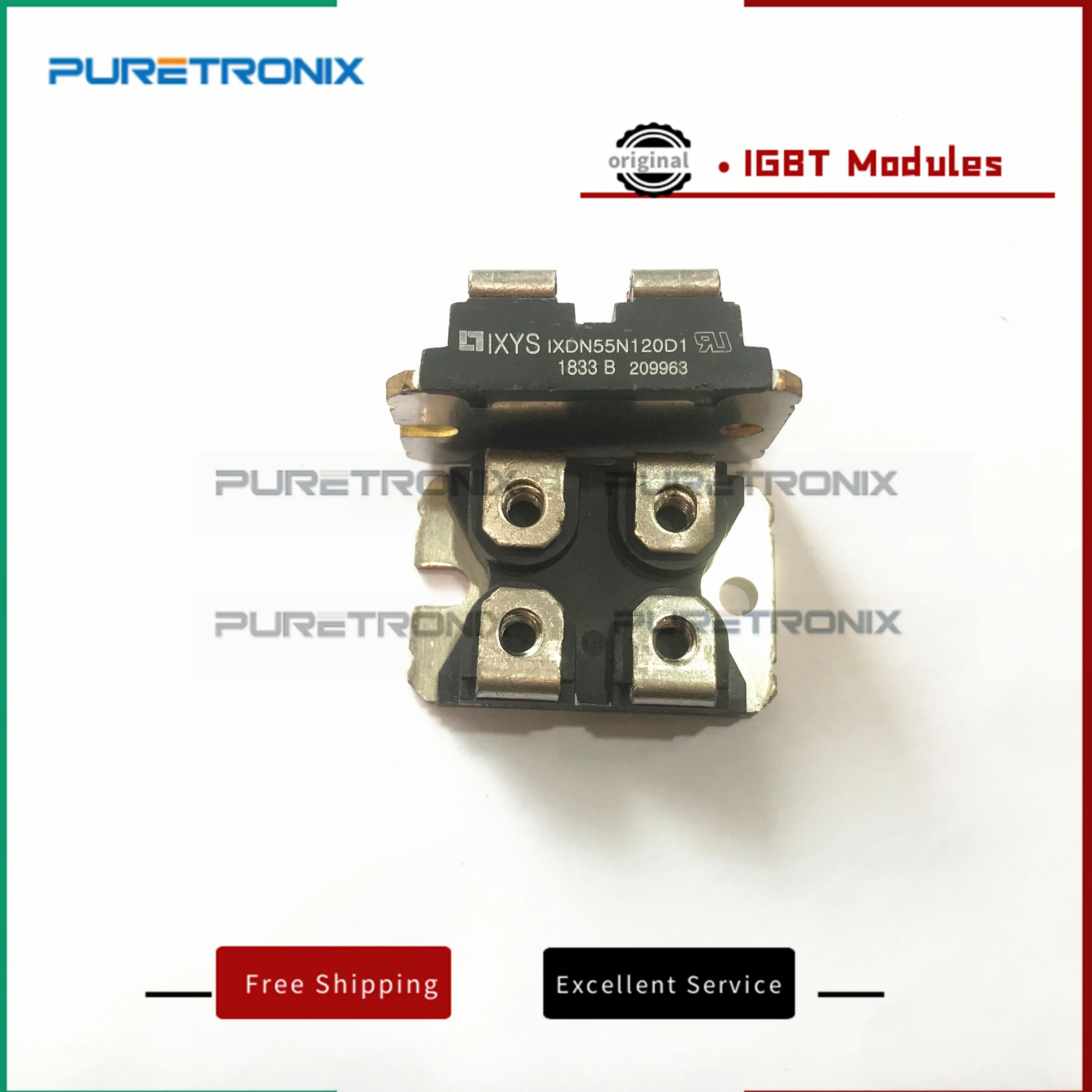 IXDN55N120D1 Nuovo IGBT originale ad alta tensione con modulo a diodi opzionale