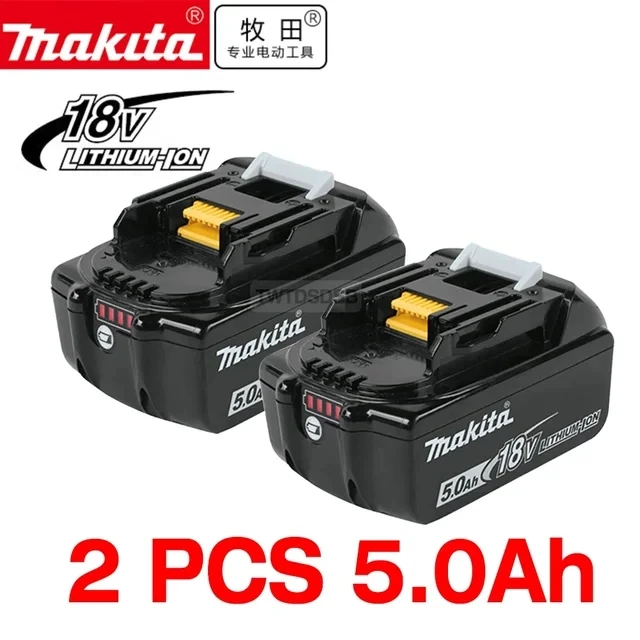 Original Makita 6Ah/5Ah/3Ah for Makita 18V Battery BL1830B BL1850B BL1850 BL1840 BL1860 BL1815 Replacement Lithium Battery