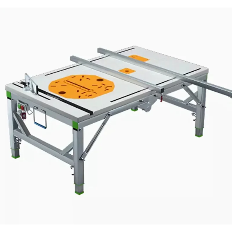 DIY Folding Lifting Work Saw Multifunctional Woodworking Workbench Electric Woodworking Table Saw Upside Down Sliding Table Saw