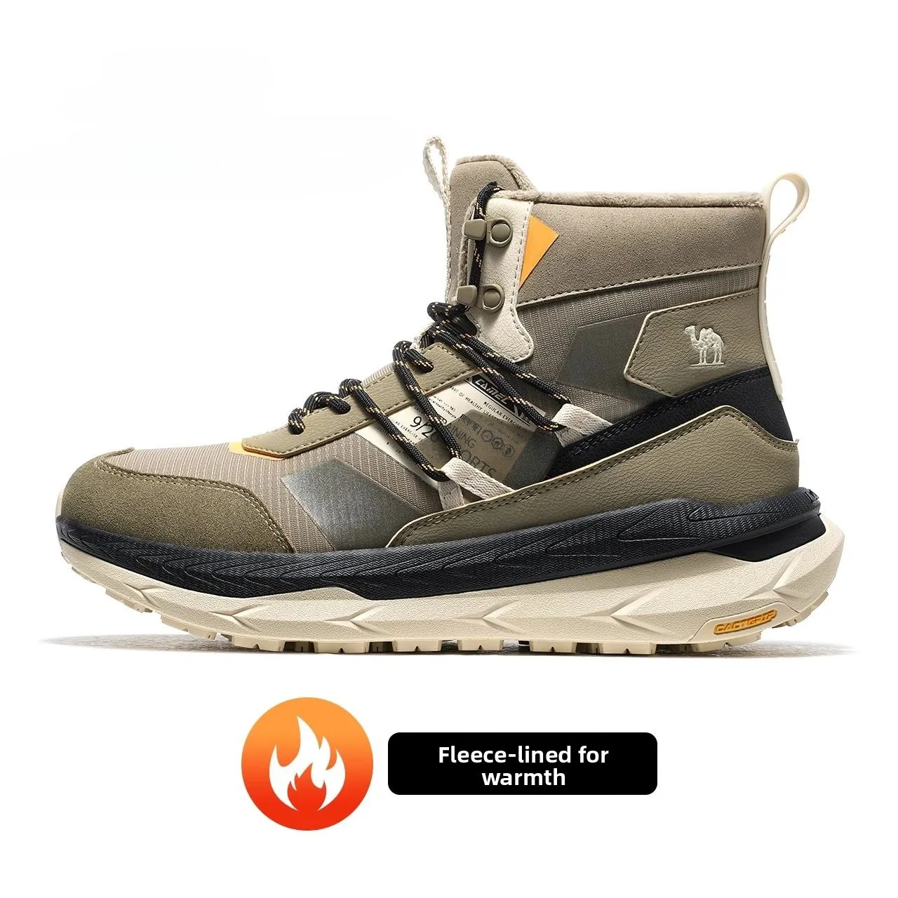 

New Genuine Luotuo Sports Shoes High Top, Casual Breathable Thick Bottom Non-slip