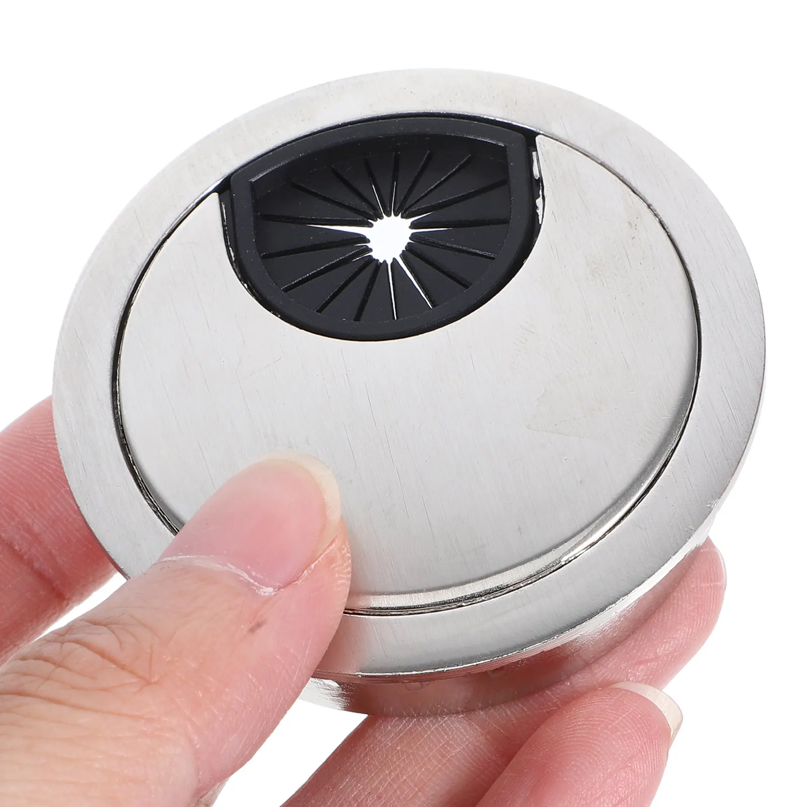 Round Cable Hole Plug Desk Grommet Desktop Cord Organizer Wire Hole Cover for Computer Desk Cable Management Cord Grommet