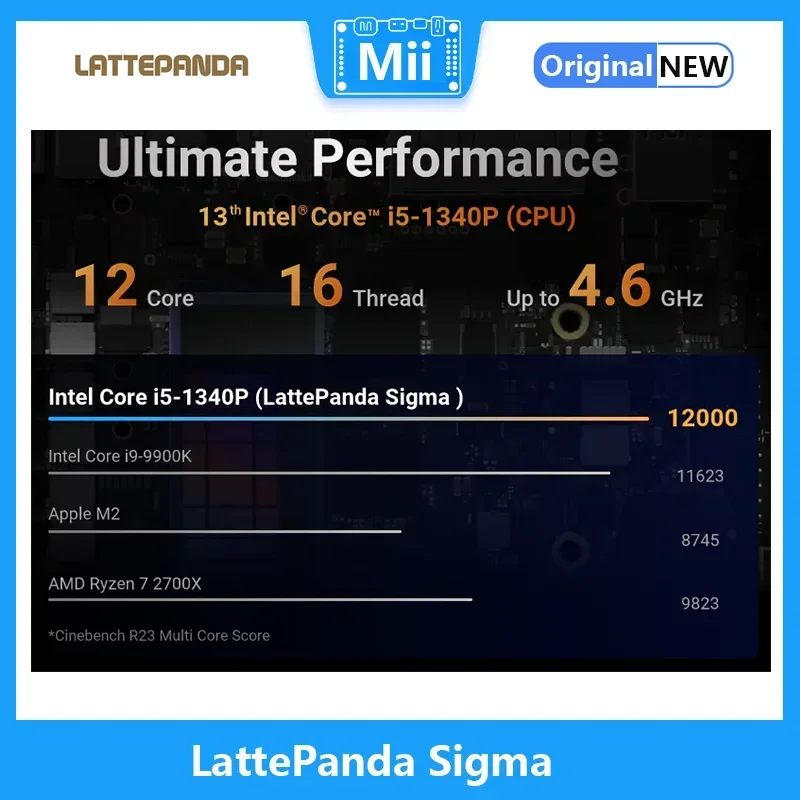 LattePanda Sigma-el pequeño servidor de placa única Hackable x86 Windows/Linux