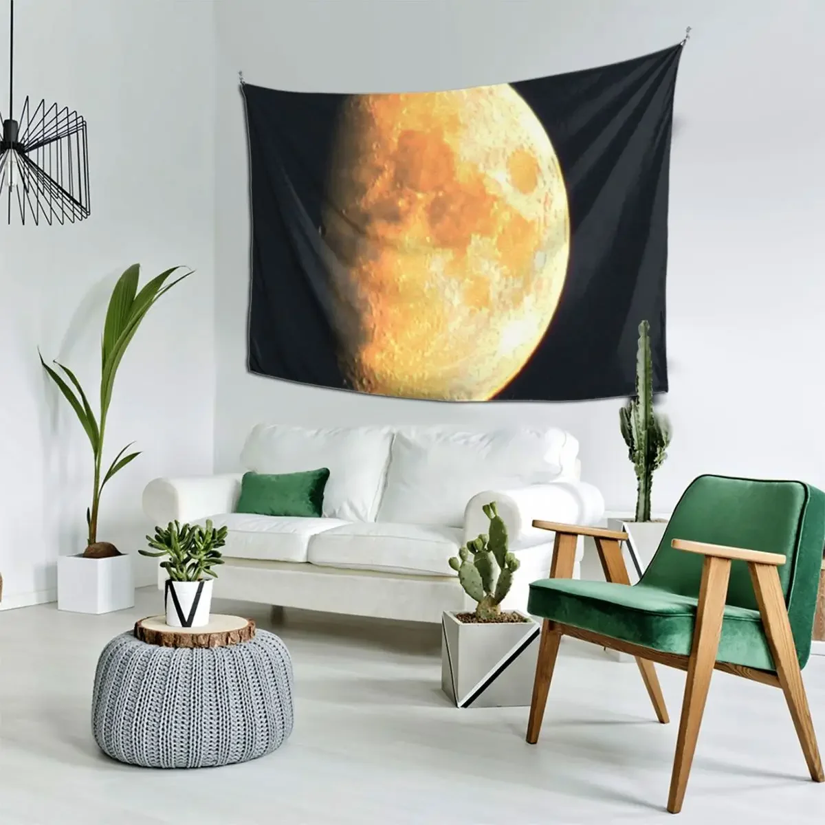 

Big Old Moon Tapestry Decorations For Room Bathroom Decor Aesthetic Home Decor Tapestry