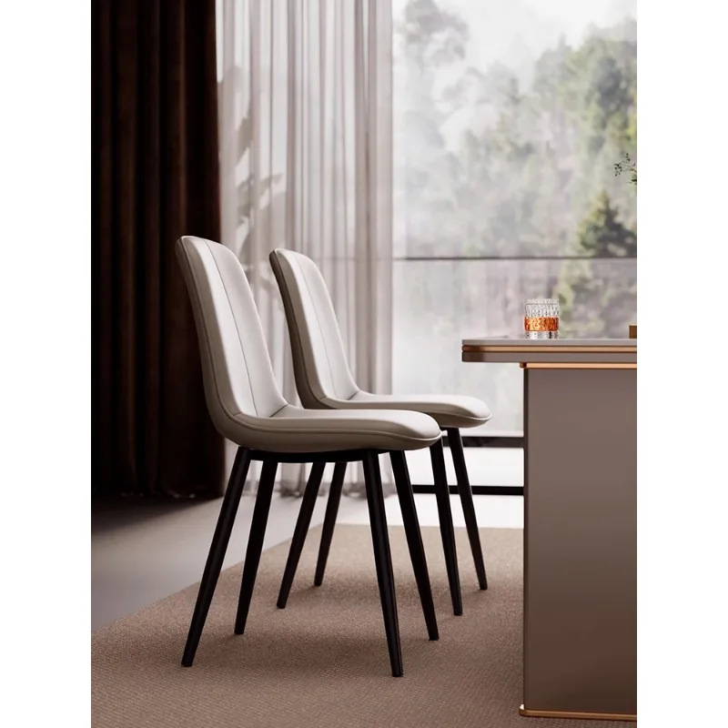 Simple Modern Dining Chair Light Luxury Chair Home Back Nordic Dining Table Leisure  Coffee  Hotel Stool