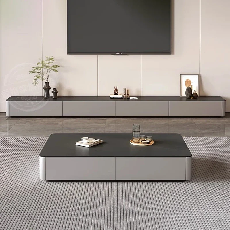 ديكور فاخر طاولة القهوة تخزين فاخر مربع بسيط طاولة القهوة الشمال تصميم خدمة الجمال ميسا أثاث الفندق المساعد