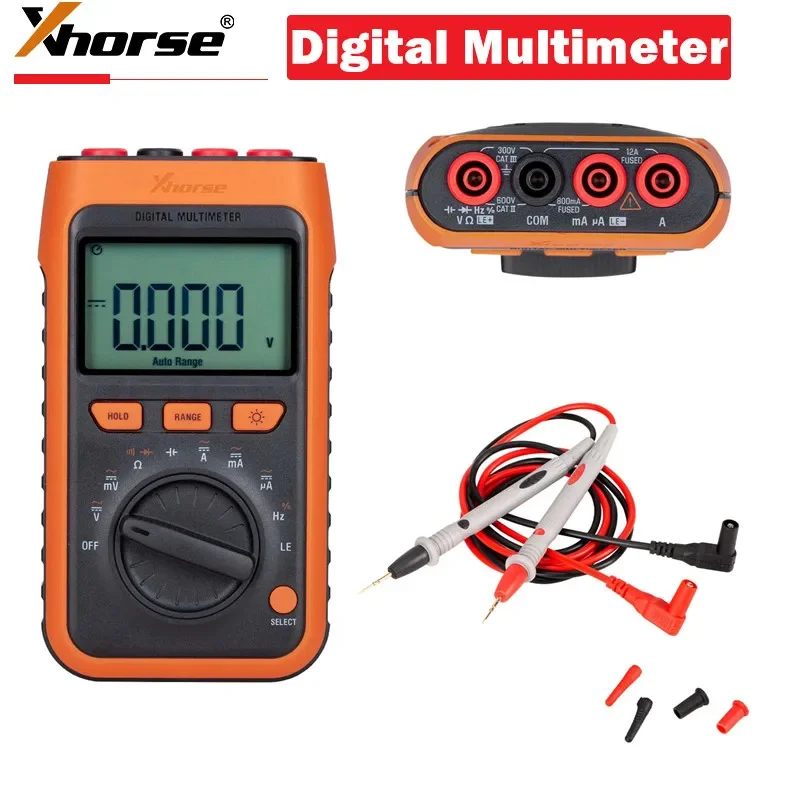 

Xhorse Digital Multimeter Large Screen with High Definition High-accuracy Leakage Current Test