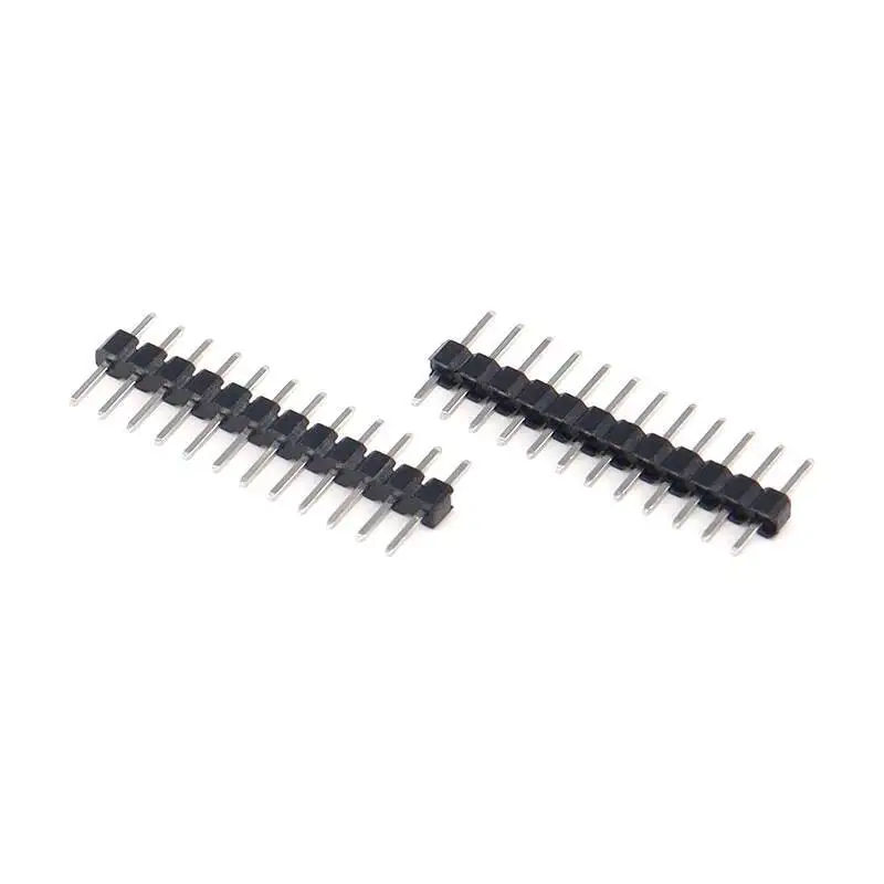 20 Stück 2,0 mm Einreihiger Gerader Stiftleisten-Stecker 1*2P 3P 4P 5P 6P 7P 8P 10P 20P 40P Kupfer – Detail 11