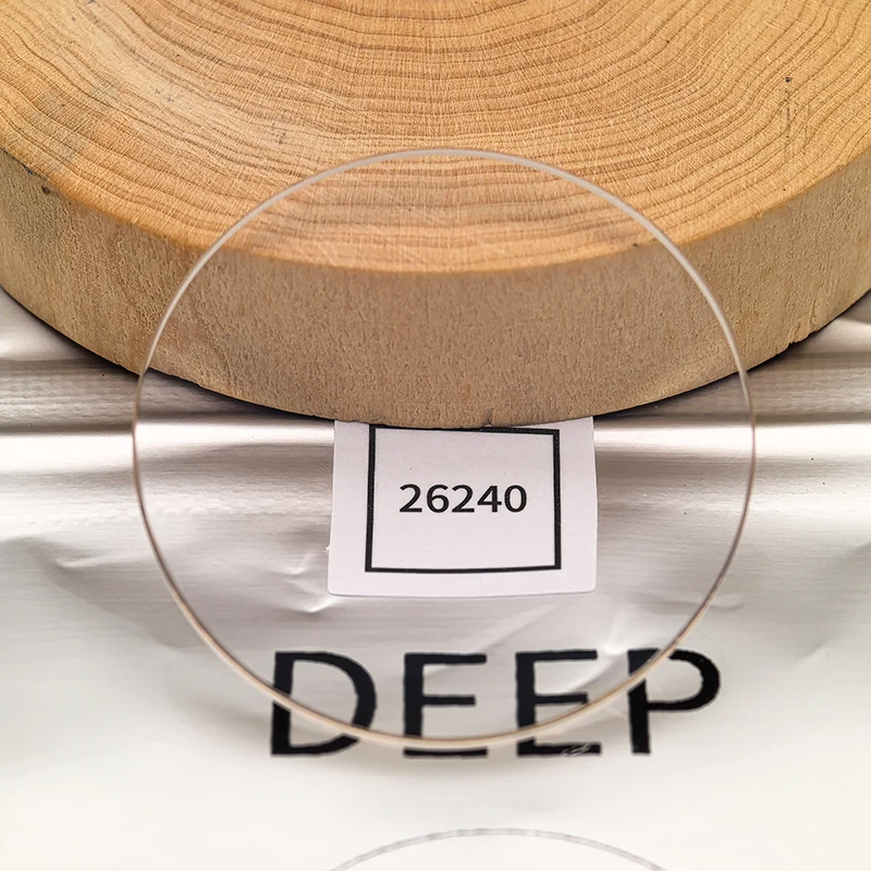 زجاج الياقوت الكريستالي العميق الأصلي لملحقات الساعة العامة AP 26240 ROYAL OAK OFFSHORE