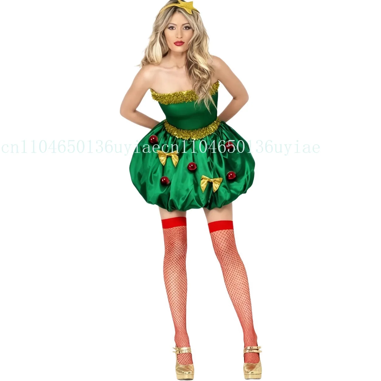 Gaun Natal Wanita 2026 Kostum Cosplay Santa Claus Seksi Pakaian Dalam Seksi Gaun Merah Musim Dingin Cosplay Kelinci Seragam Gadis