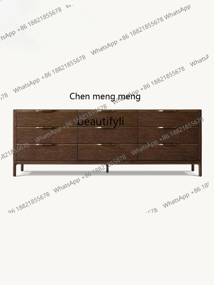 New arrive French light luxury, bedroom chest of drawers, entrance storage cabinet, bedside locker, solid wood living room