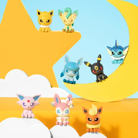 Фигурки Pokemon Eevee, Sylveon, Umbreon от FUNISM — изображение продукта