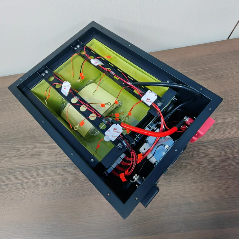 Battery Box Kit - Reliable Battery Holder Rack for 16S 48V LiFePO4 Configurations, Home & UPS Use.