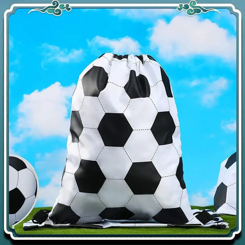 

Reliable 12 Pieces Soccer Style Candy Drawstring Bag Softball Soccer Basketball Volleyball Drawstring Bags