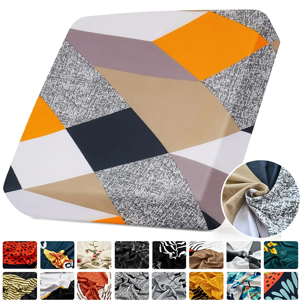 Funda para cojín de asiento de sofá estampada, funda elástica para sofá, Protector de muebles para sala de estar, funda para sofá y sillón esquinero en forma de L