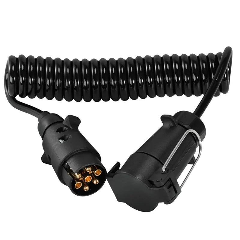 

Сигнал питания прицепа, пружинный провод, удлинительный кабель, провод «папа-мама», розетка, удлинитель, проводка, караван