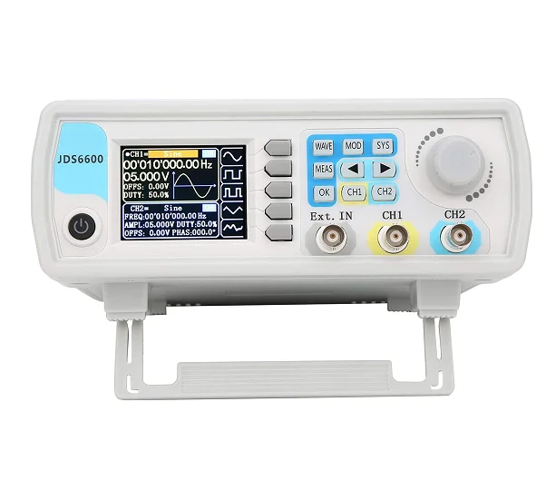 Jds6600 Series 15mhz-60mhz Digital Control Portable Color Lcd Function Frequency Counter Signal Generator Function Generator