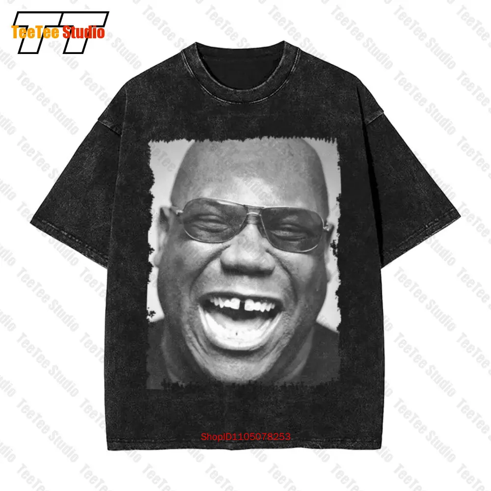 

Винтажная футболка большого размера Dj Carl Cox, Dj, Homme, Blanc, Cadeau 7G3Y