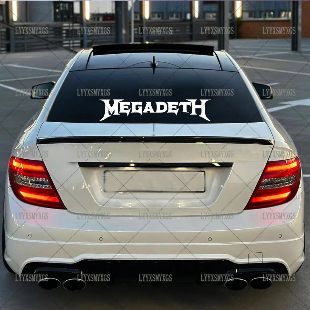 

Self-Adhesive Custom Megadeth Car Stickers Waterproof Sunscreen Vinyl Decal PVC wholesale Car Accessories