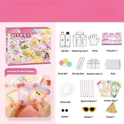 DIY Squeeze Toys Kits Make Your Own Squishies Animal Mini Squishies Toys Taba Squishies Toys Stress Relief Sensory Toys