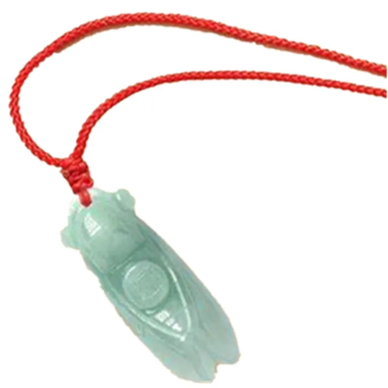 Nanyang Jade Market Direct Supply Jade Accessories Emerald Pendant NaturalAI Know the Goods. Make a Great Coup Jade Cicada Penda