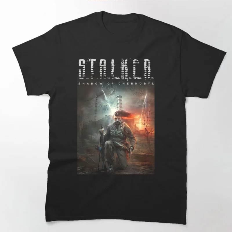 

S.T.A.L.K.E.R. 2 Shadow of chernobyl 0813 Danger exclusion zone gift t shirt Videogame Stalker Graphic Clothes All size Tops