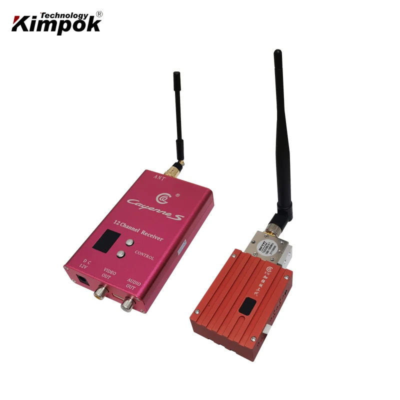 20km LOS FPV Video Transmitter with 6 Channels 8 Watt for Drone 1.2GHz