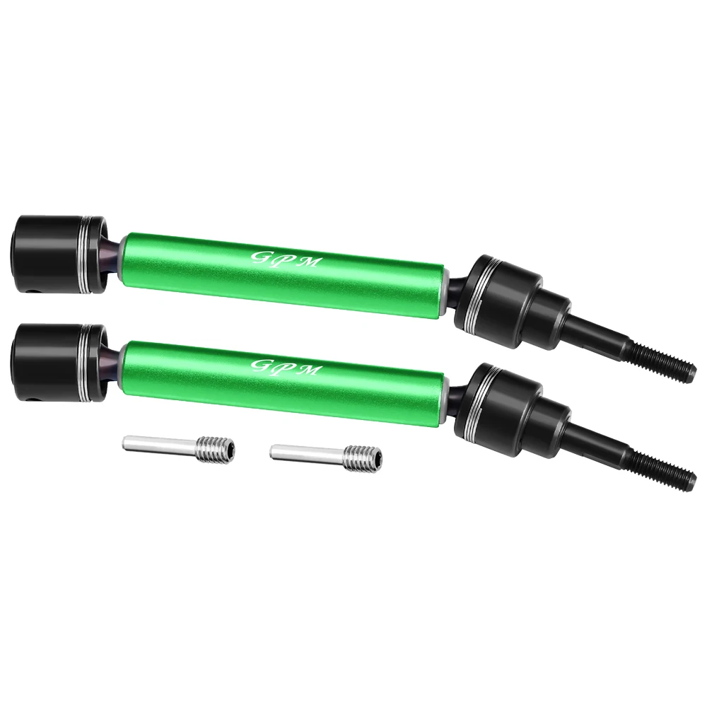 GPM per Traxxas 1/8 MAXX SLASH 6S 102076-4 1/10 MAXX 1.0 89076-4 4S RC Auto In Lega di Metallo Anteriore Posteriore CVD Alberi di Trasmissione 8950X 10250