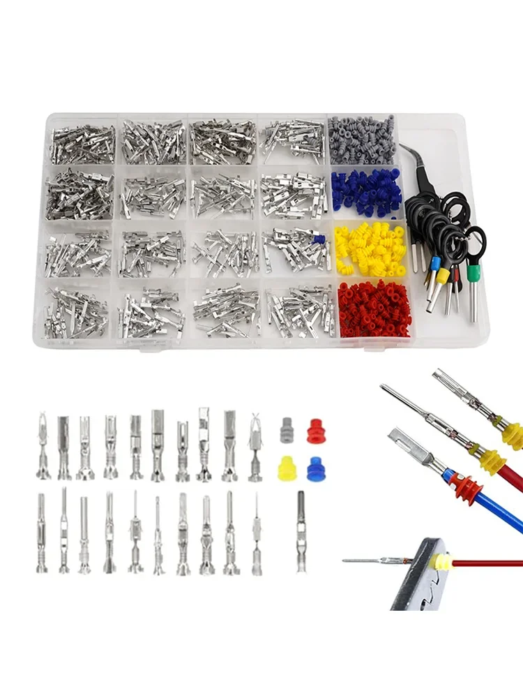 Tool Wire Terminal Tool 1/1.5/1.8/2.2/2.8/3.5mm Car Electrical Conductivity For Various 12V Connectors High Quality