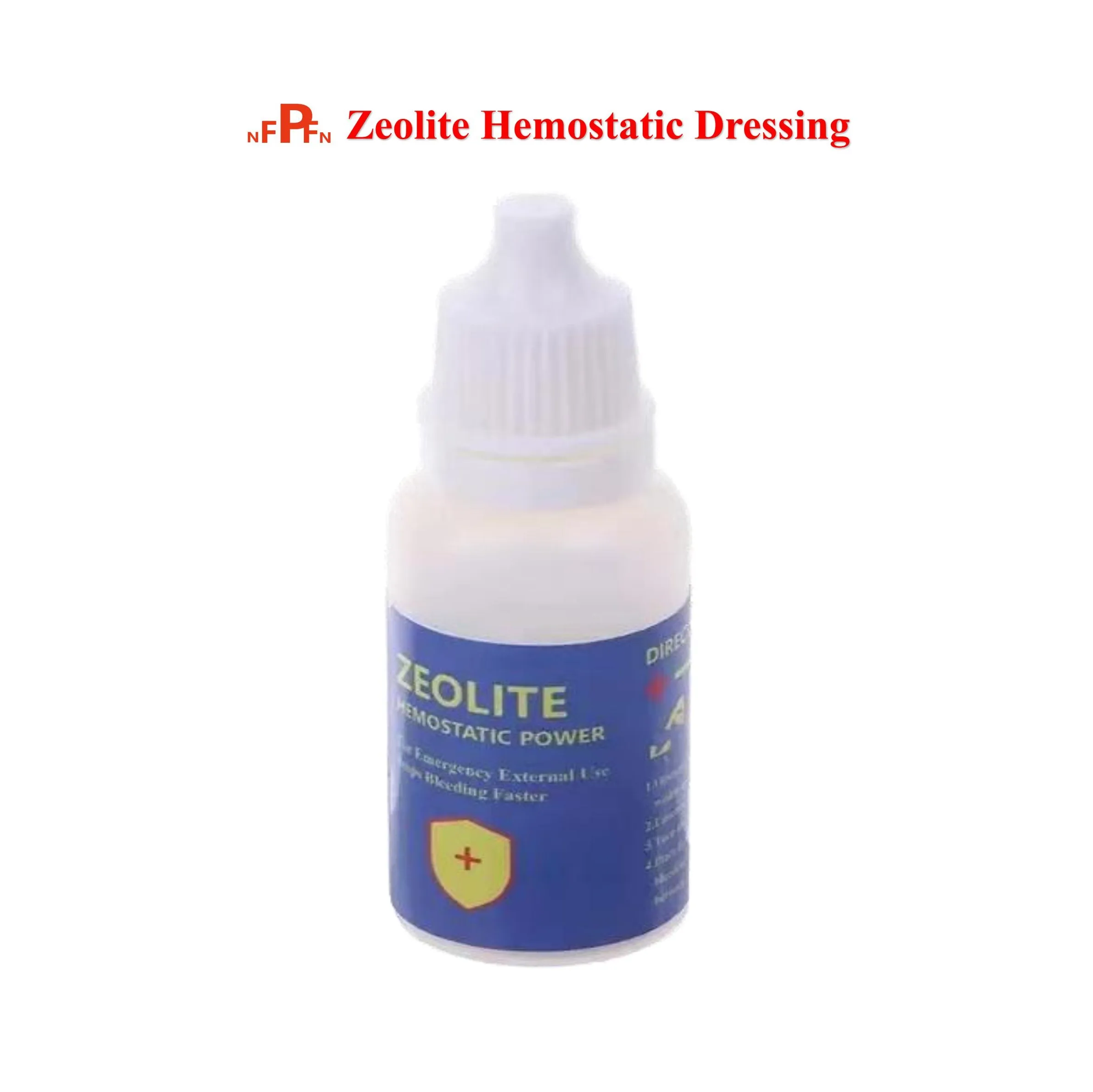 TCCC tactique Zeolite hémostatique pansement d'urgence en plein air reliure fixe pansement trousse de premiers soins pansement médical