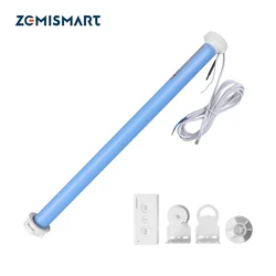 Zemismart WiFi Smart Electric Tubular Motor for 37mm Tube Smart life Alexa Google Home Voice Control Motorized Shutter Engine