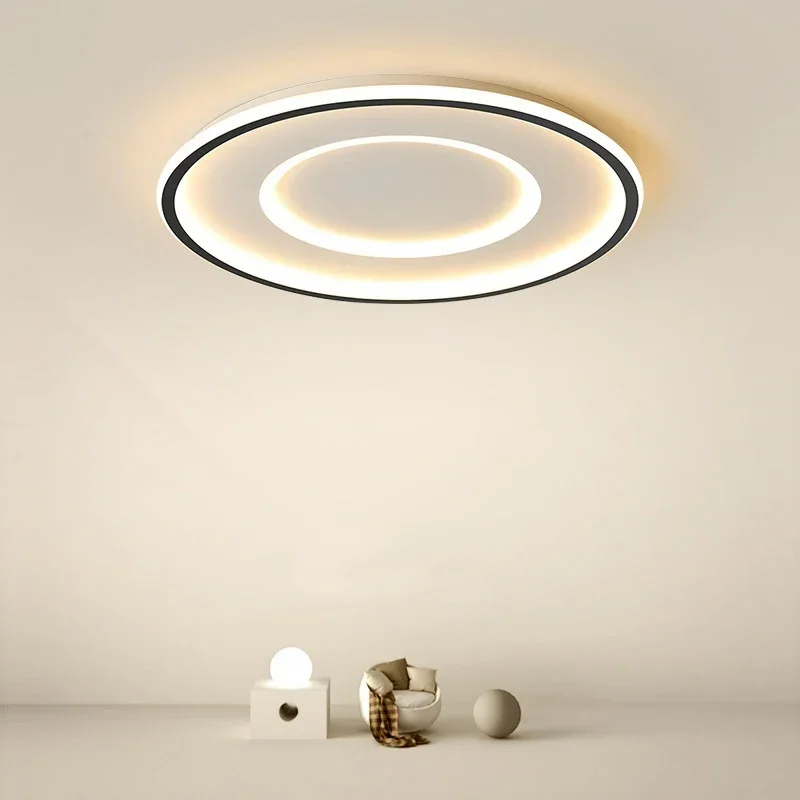 Plafonnier LED au design moderne, luminaire décoratif d'intérieur, idéal pour une chambre à coucher, un salon, une salle à manger, un hôtel ou un bureau