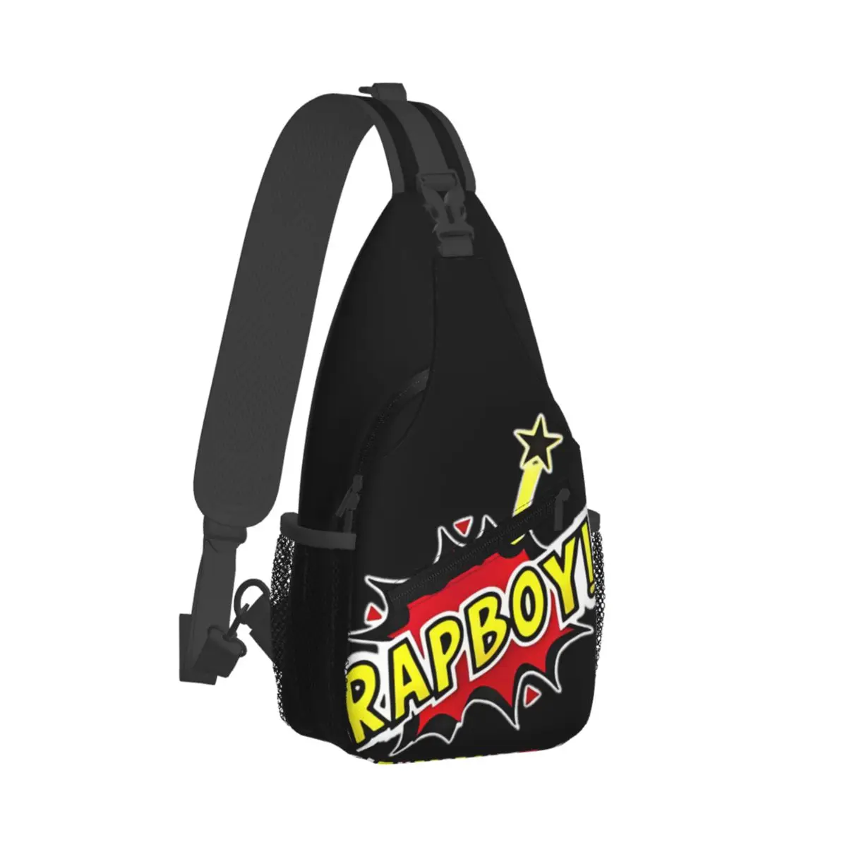 

Rap Boy Houdini Crossbody Sling Bags SmallChest Bag Rap God Eminem Shoulder Backpack Daypack for Travel Hiking Cycling Satchel