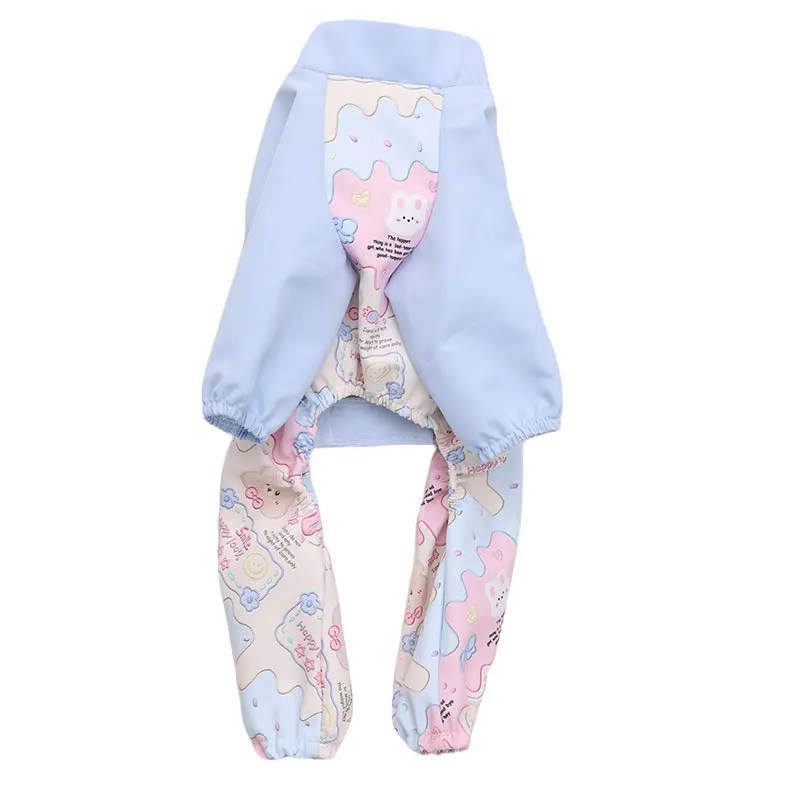 

Dog Dust Pants Waterproof Anti-Shedding Leg Cover for Small Dogs Teddy Puppy Full Coverage Anti-Pee Pants Walking Clothes