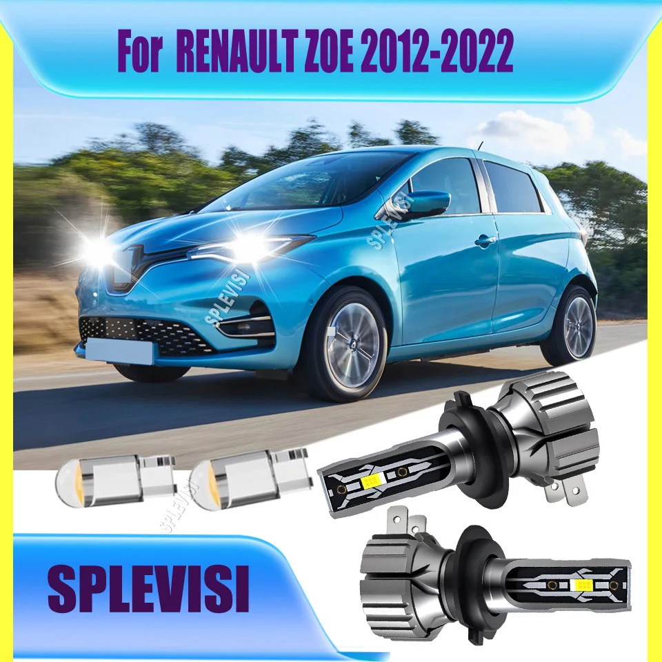 

LED 12v H7 White Headlight Bulb -See Further & Safer with High-Performance For RENAULT ZOE 2012 2013 2014 2015 2016 2017-2022