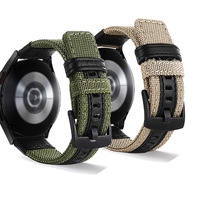 Nylon Leather Strap for For NORTH EDGE APACHE-46 Watchband Belt Replacement Accessorie