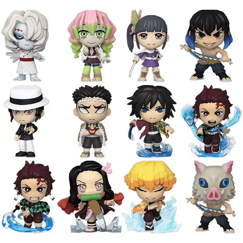 ファンコ ポップ アニメ＆マンガ 鬼滅の刃 ミステリーミニ Qバージョン ブラインドボックス フィギュア トレンド おもちゃ 男の子向け ギフト コレクタブル オーナメント
