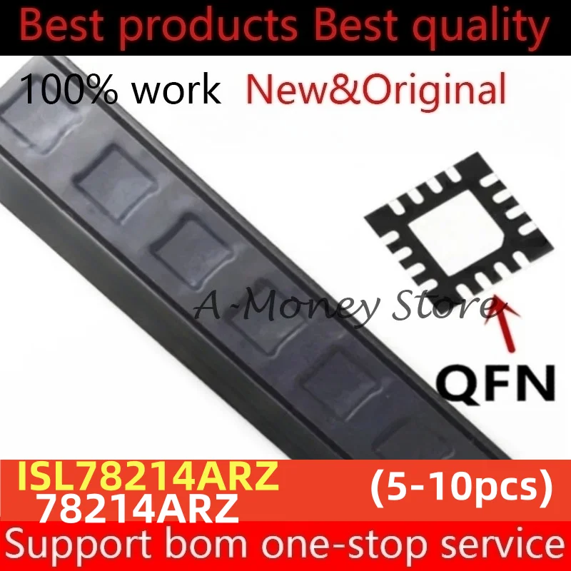 

(5-10pcs)78214ARZ 78214 ISL78214ARZ QFN-16