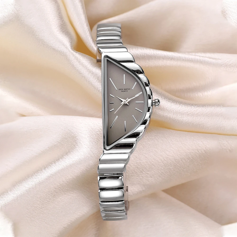 GEDI Orologio da donna di nicchia di fascia alta Orologio da polso da donna di lusso vintage Orologio da donna al quarzo in lega impermeabile di moda elegante Nuovo