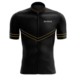 NEW SANDAR Cycling Jersey 6 Colour Cycling Racing Tops Short Sleeve Bike Jersey Road Cycling Shirts Summer Bicycle Jerseys