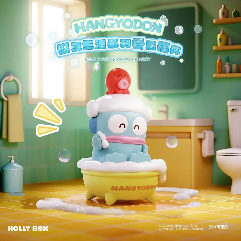 Sanrio Series Hangyodon Desktop Fragrance Ornament Car Fragrance Cartoon Figure Toy Anime Periphery Girls Like Birthday Gift