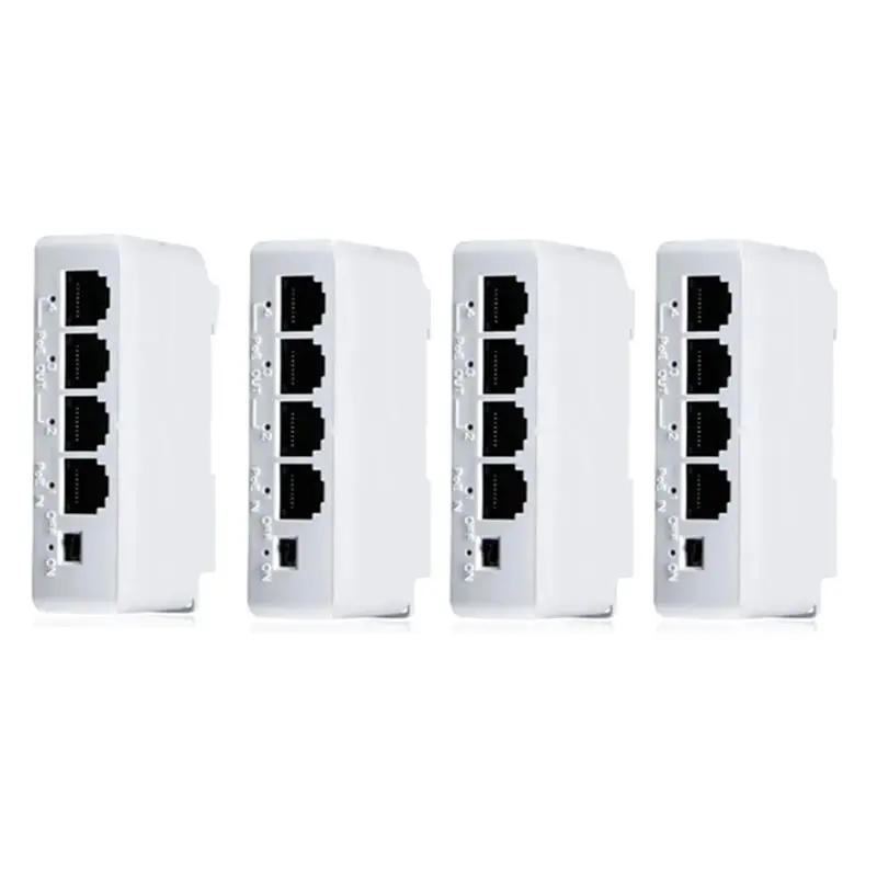 at82-4pcs-repeteur-poe-passif-4-ports-1-vers-3-casable-ieee8023af-100-mbps-pour-transmission-ip-commutateur-nvr-ip-dura
