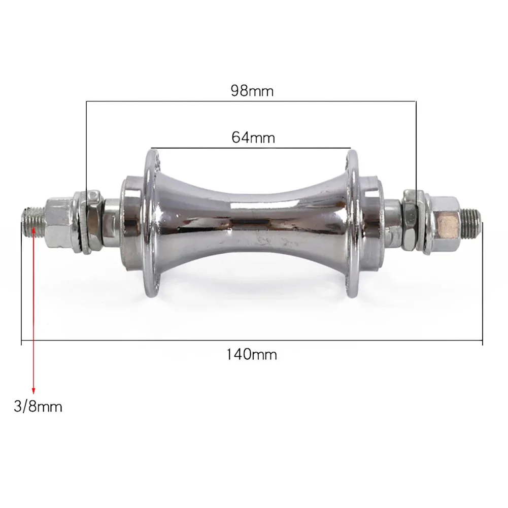 Cubo de rueda de bicicleta de montaña de acero y hierro 36H, accesorios de ciclismo delanteros/traseros, duradero, 1 unidad, buje de bicicleta Premium