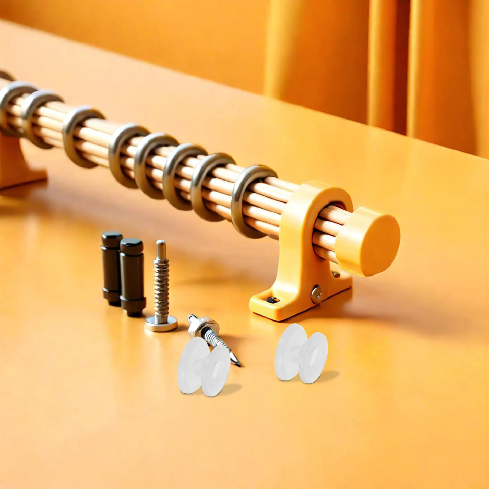 

4pcs Curtain Cord Winder Plastic Blind String Organizer Space Saving Tangle-Free Cord Management Child Safe Holder Modern Home