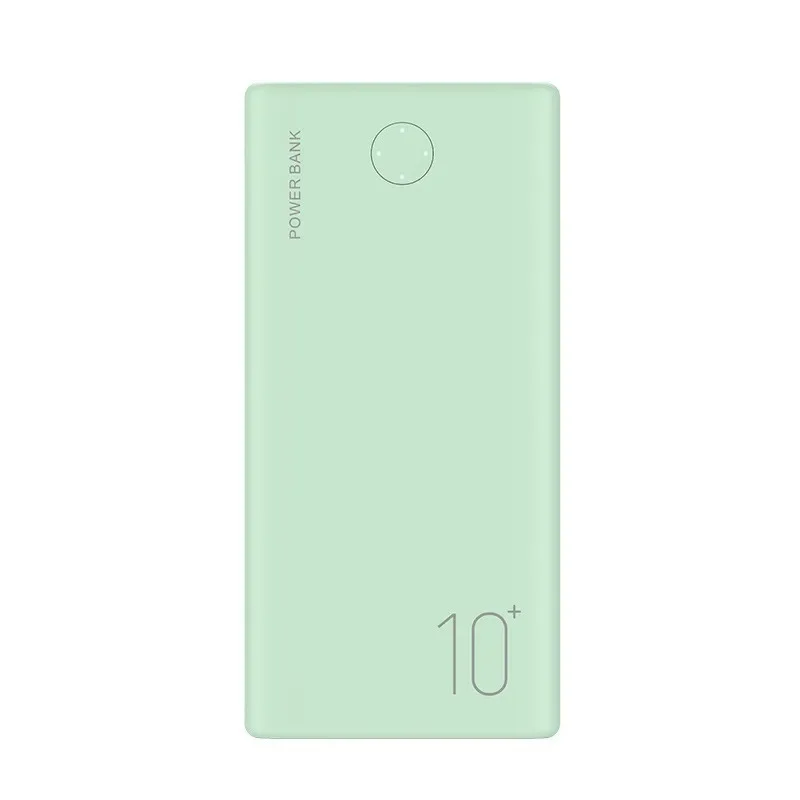 شاحن محمول فائق النحافة بقدرة 10000 مللي أمبير في الساعة، بنك طاقة عالي السعة لهواتف iPhone وSamsung وXiaomi