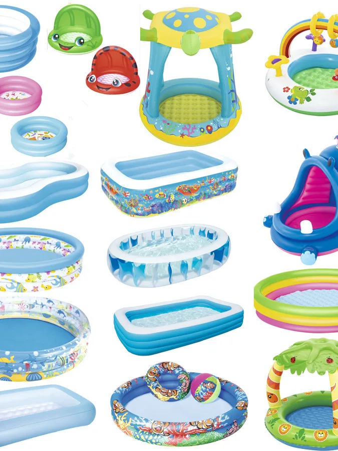 

Надувной бассейн-футзал для детей, водный шариковый бассейн, бассейн с шариками Sunade Ocean, 5033, другие функции