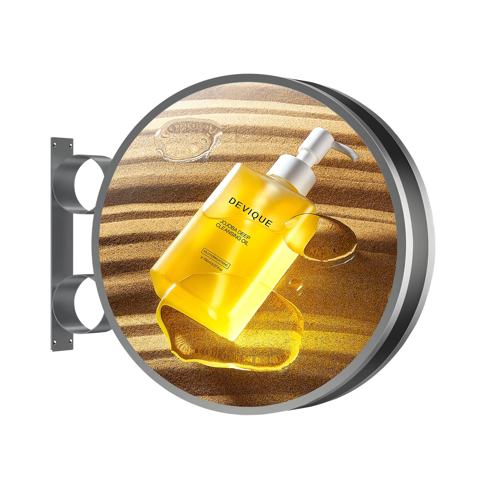 

2025 Newest 3D Advertising Holographic Advertising Display Glass-Free 3D Display For Breakfast Shop Clothes Store