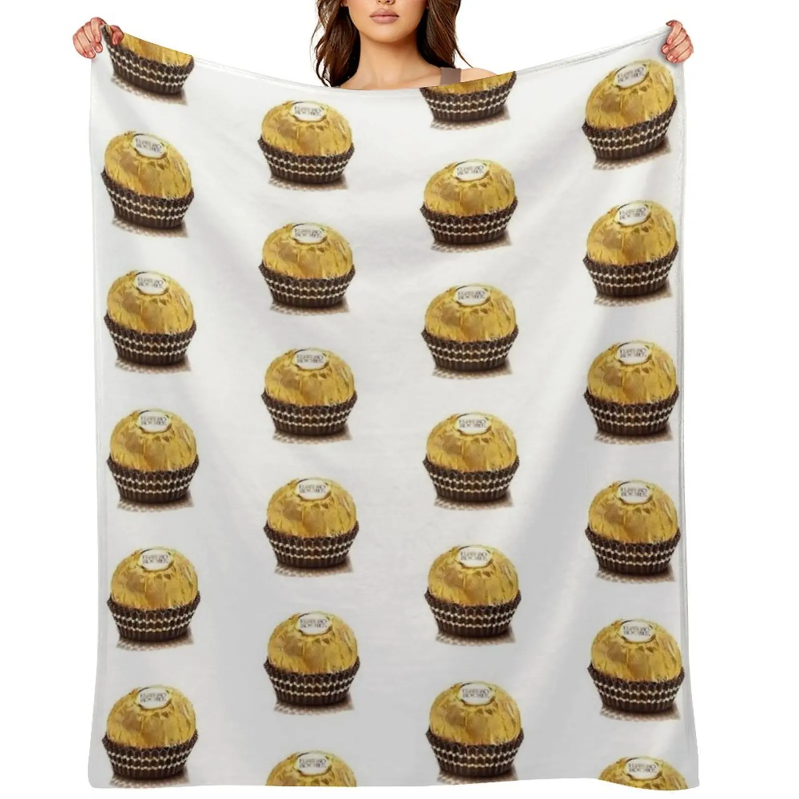 

Ferrero Rocher 2 Throw Blanket Soft Beautifuls For Baby Hairys Blankets