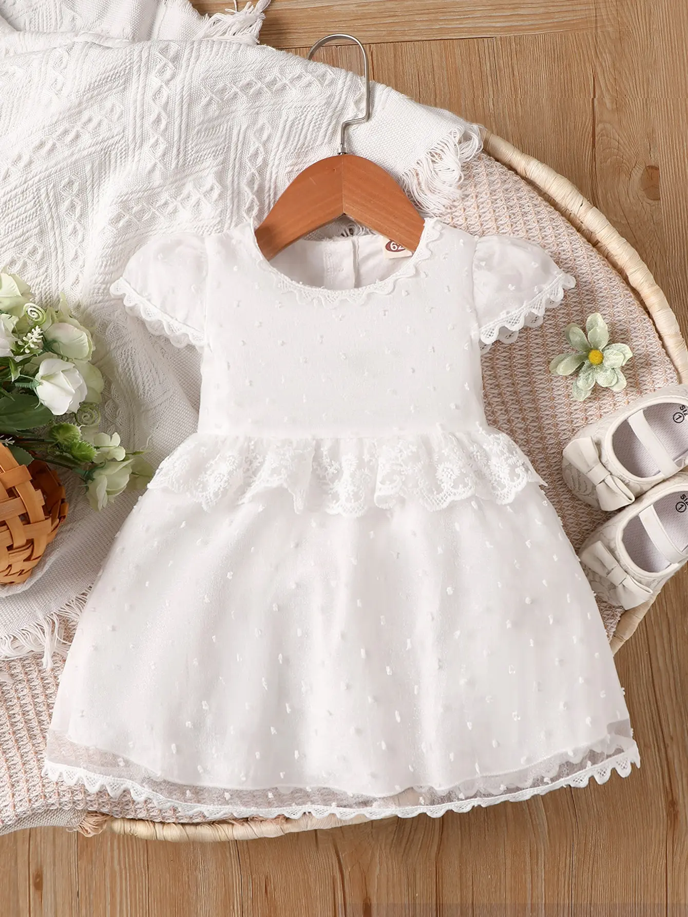 Baby summer fashion advanced elegant sweet soft comfortable dress